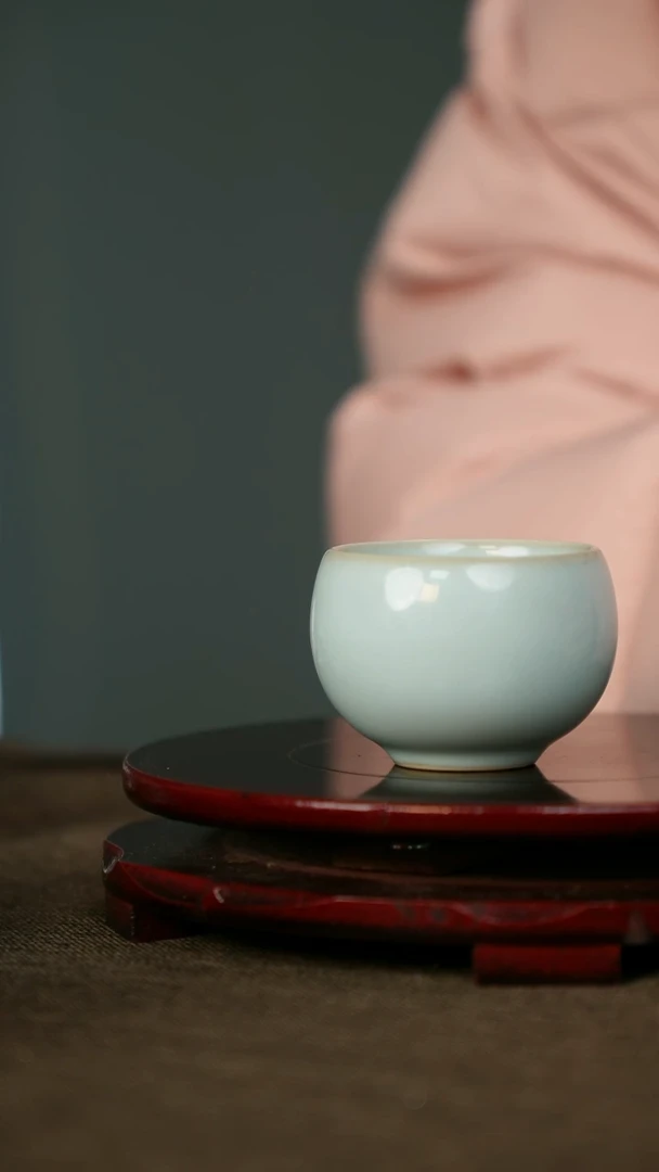 全品 淡天青 小禅定杯