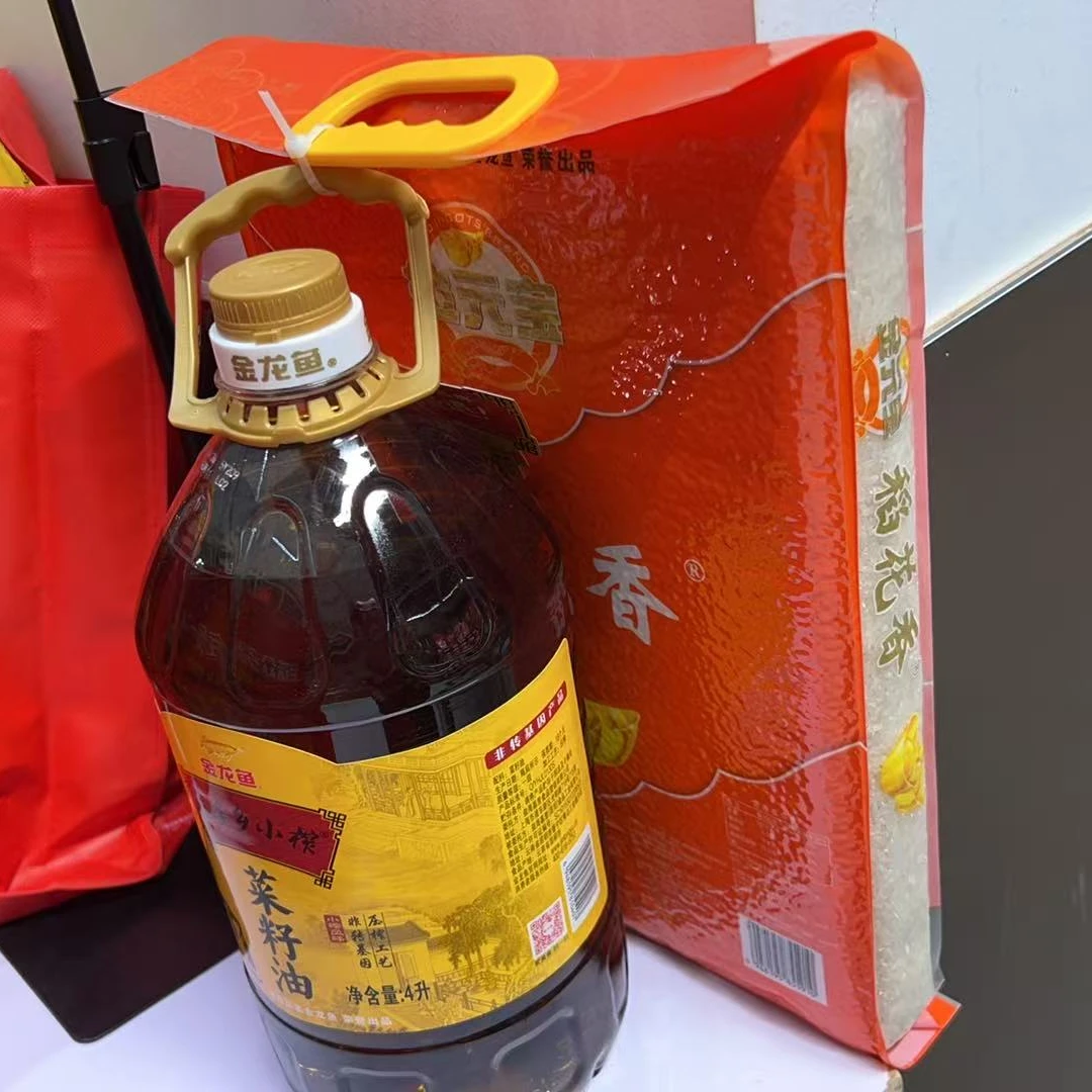 金龙鱼外婆香小榨4L+稻花香5kg