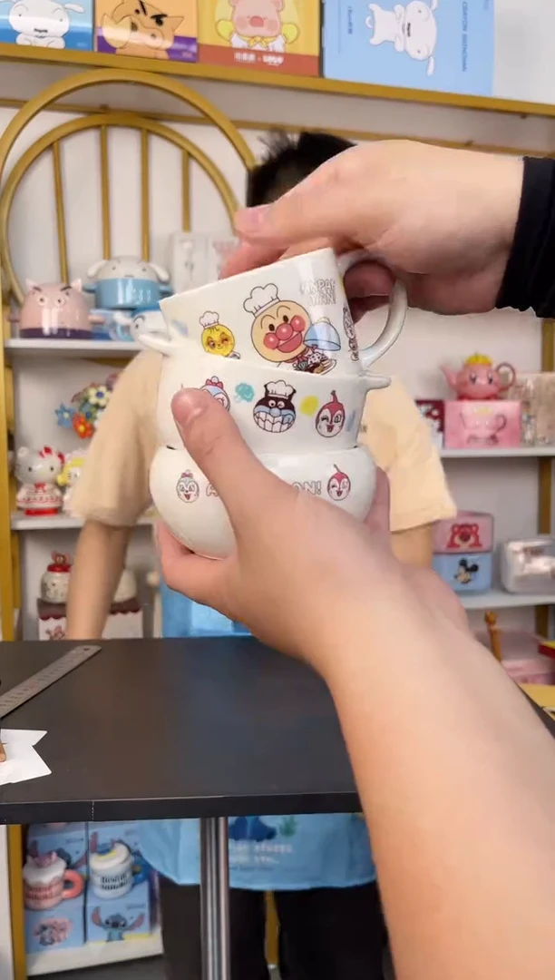 面包超人杯碗3件套
