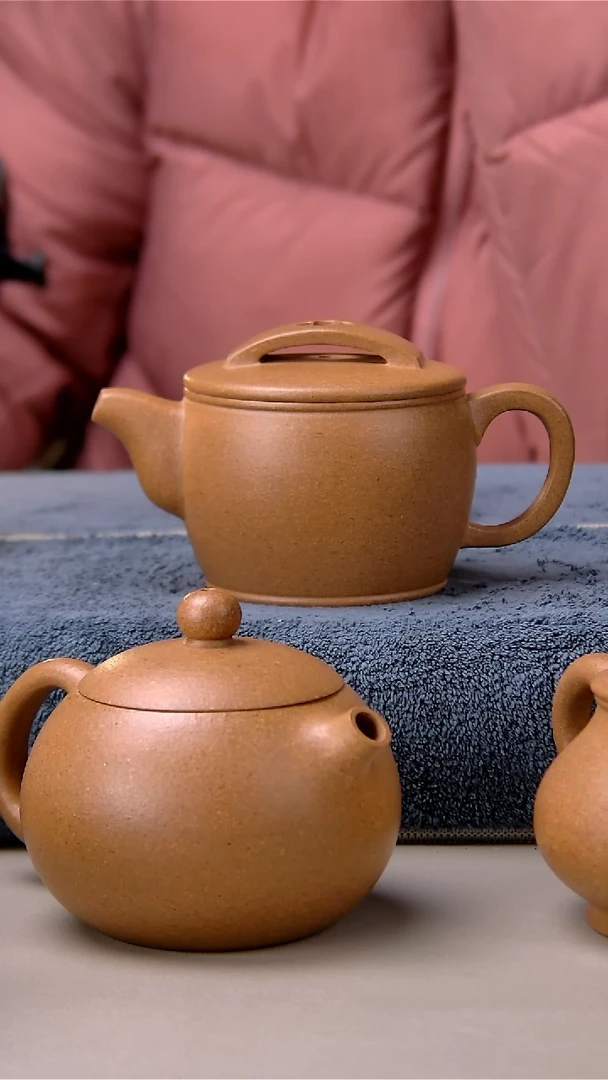【闪购商品】清水泥茶壶170/180梨皮黄段汉娃