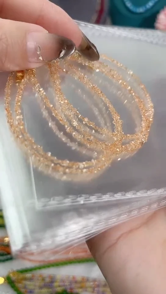 【闪购商品】钻石手链银S925镶嵌香槟色99