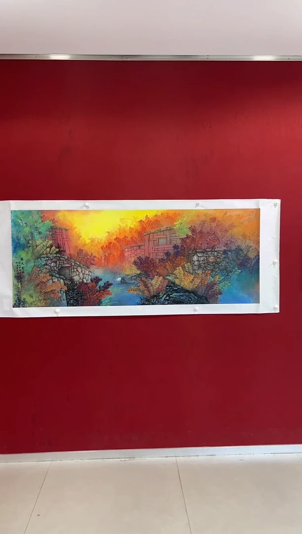 国画罗科通老师画作