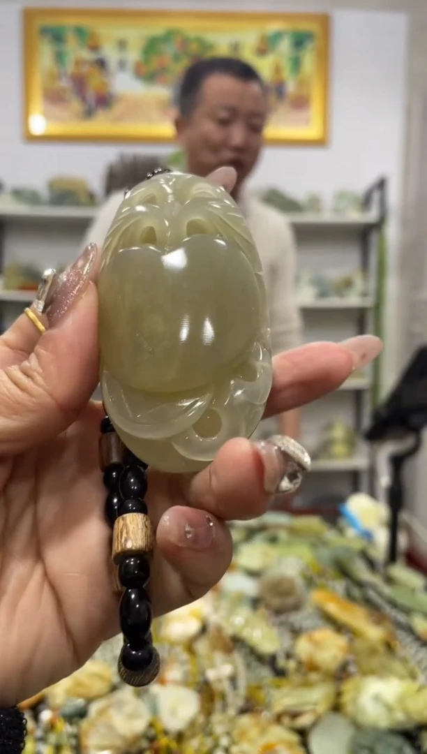 【闪购商品】岫玉手把件未镶嵌1