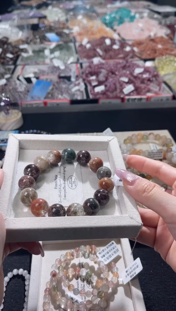 未镶嵌手链水晶373号多样性发货一D 14+