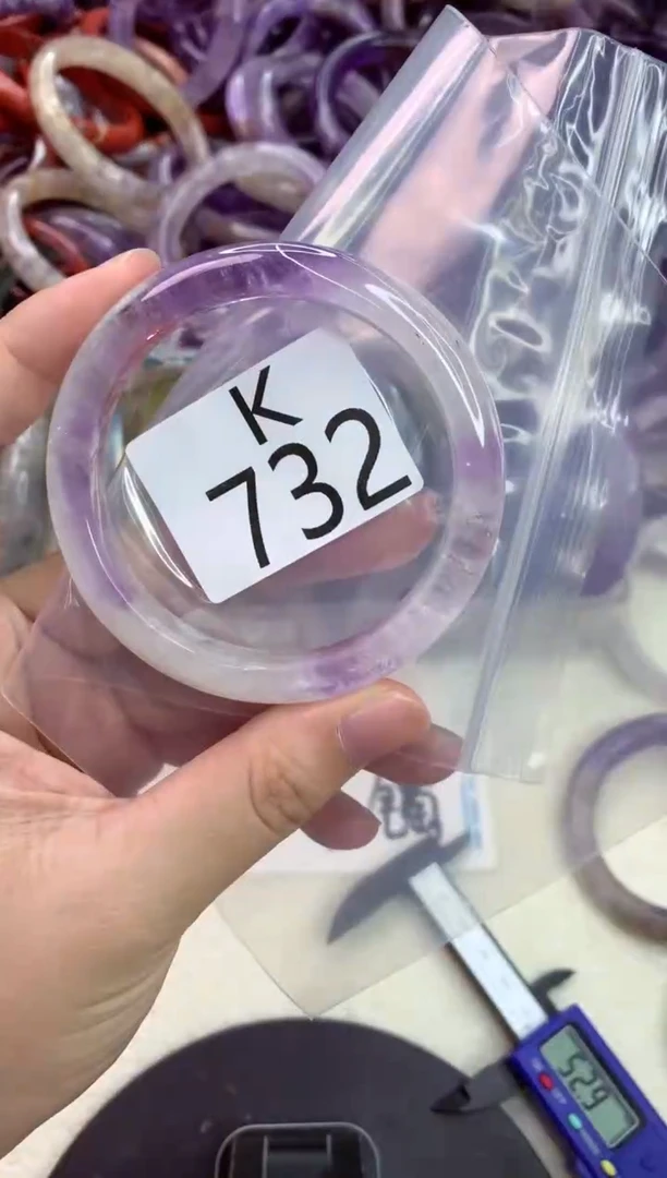 未镶嵌手镯水晶K732-55