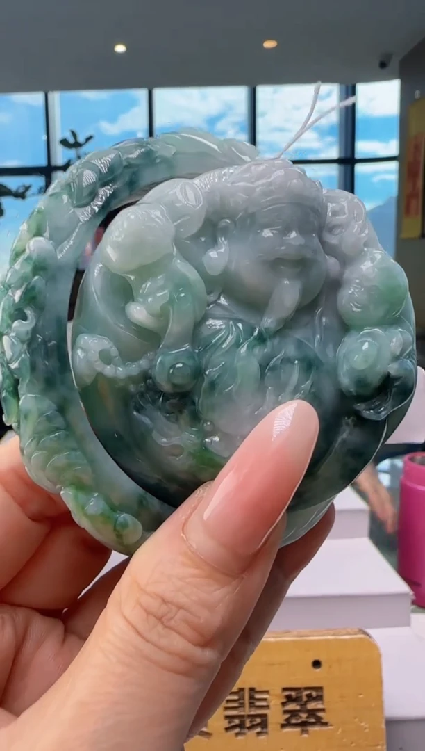 颈饰未镶嵌翡翠配底座YJ@@960Q7J05438