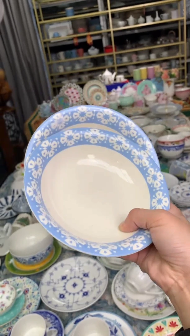 【闪购商品】瓷片陶瓷原单CC440餐具2个