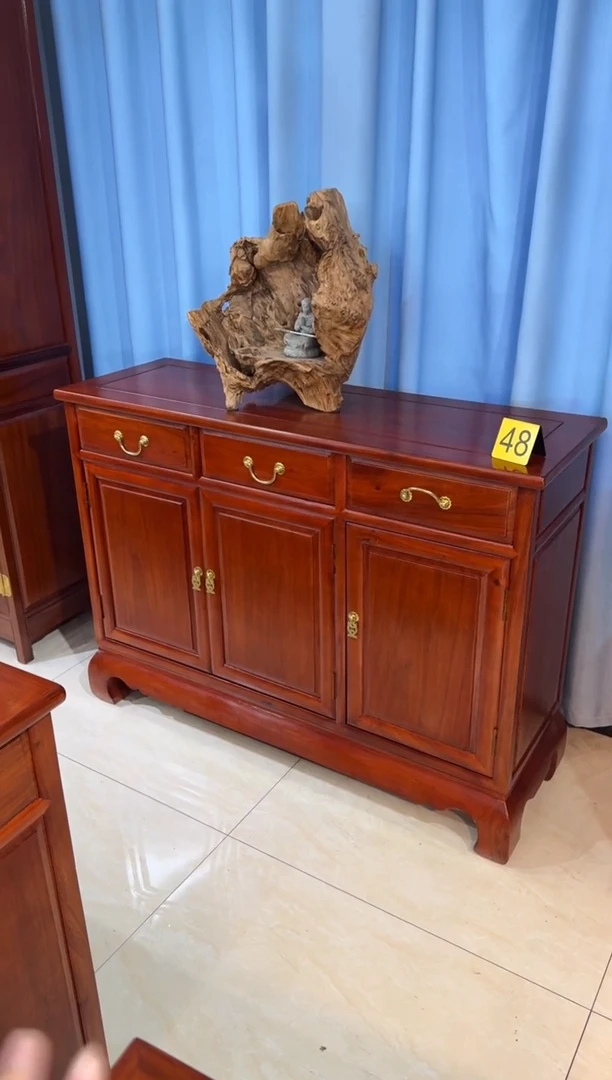 花梨木类柜类家具118*40*88餐边柜刺猬紫檀