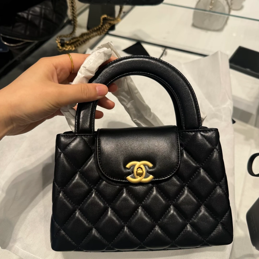 未使用 Chanel/香奈儿 3723|香奈儿26c黑金kelly大号刚出专柜|香