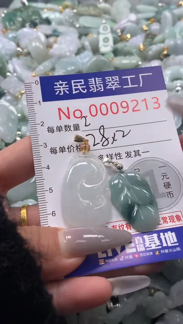 颈饰未镶嵌翡翠9213