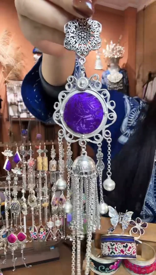 刺绣纯手工民族风压襟