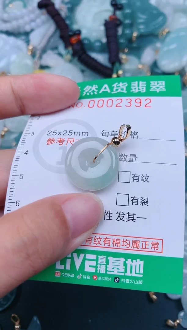 颈饰未镶嵌翡翠.0002392