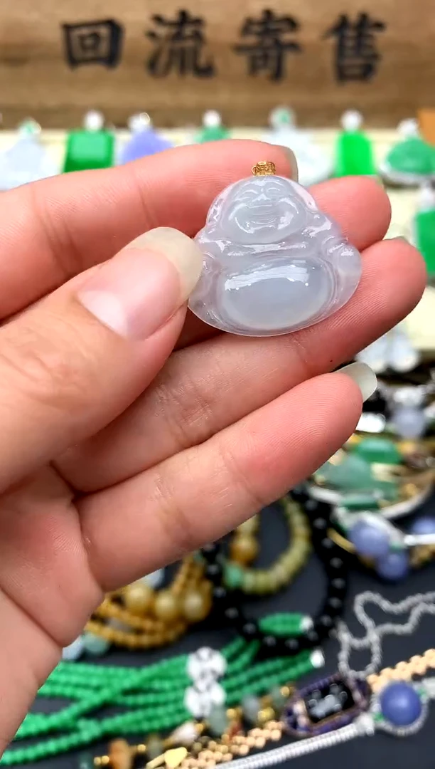 【闪购商品】翡翠颈饰18K金镶嵌7-中国好珍宝