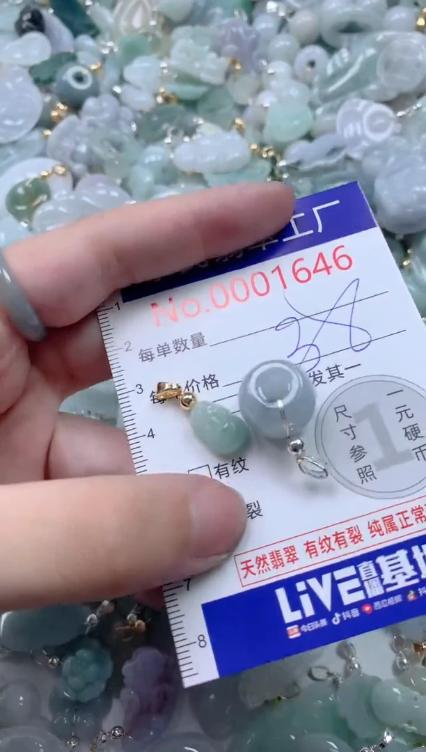 颈饰未镶嵌翡翠1646