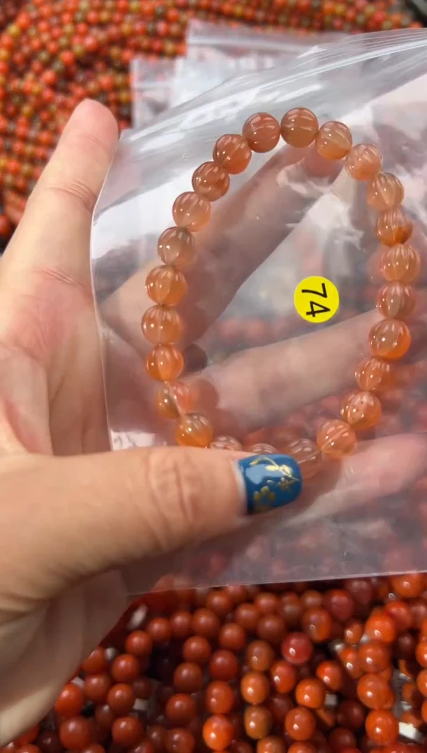 未镶嵌手串南红玛瑙1