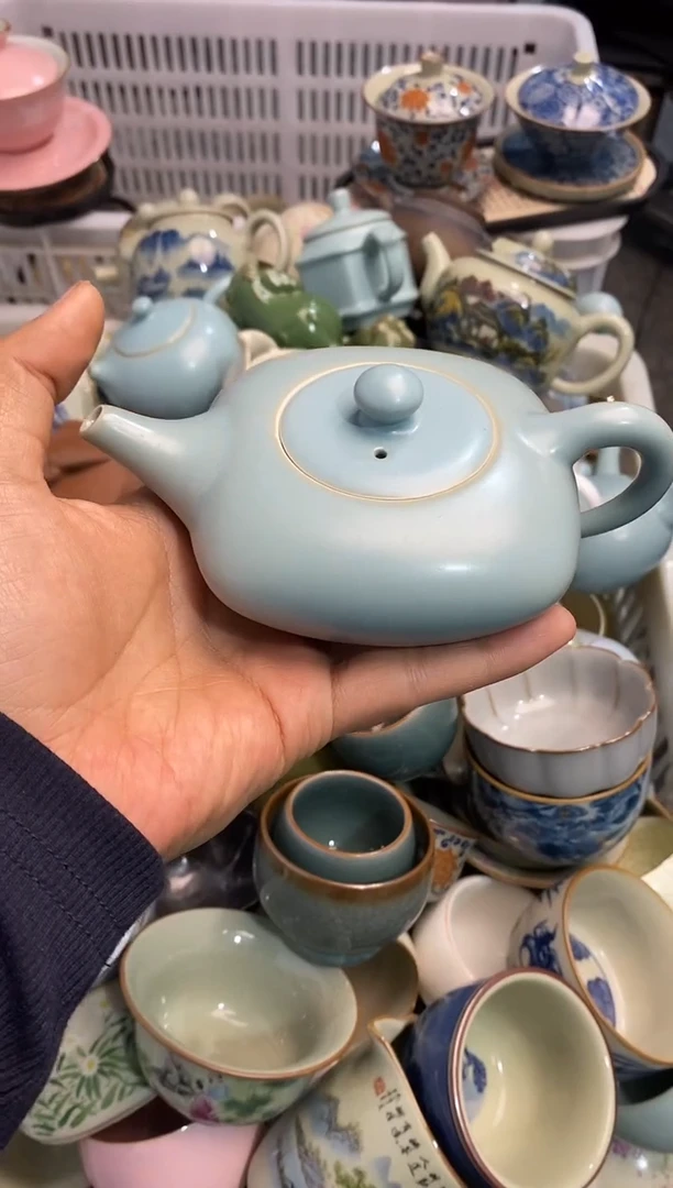 高端 茶壶 茶杯 茶具 轻轻微瑕