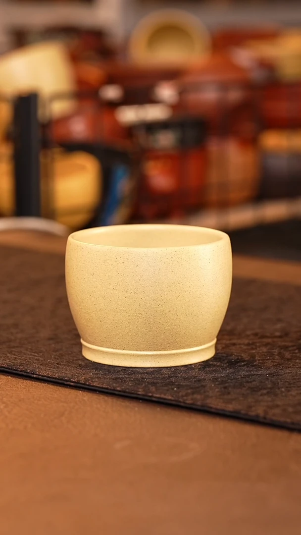 茶壶紫砂本绿光素主人杯