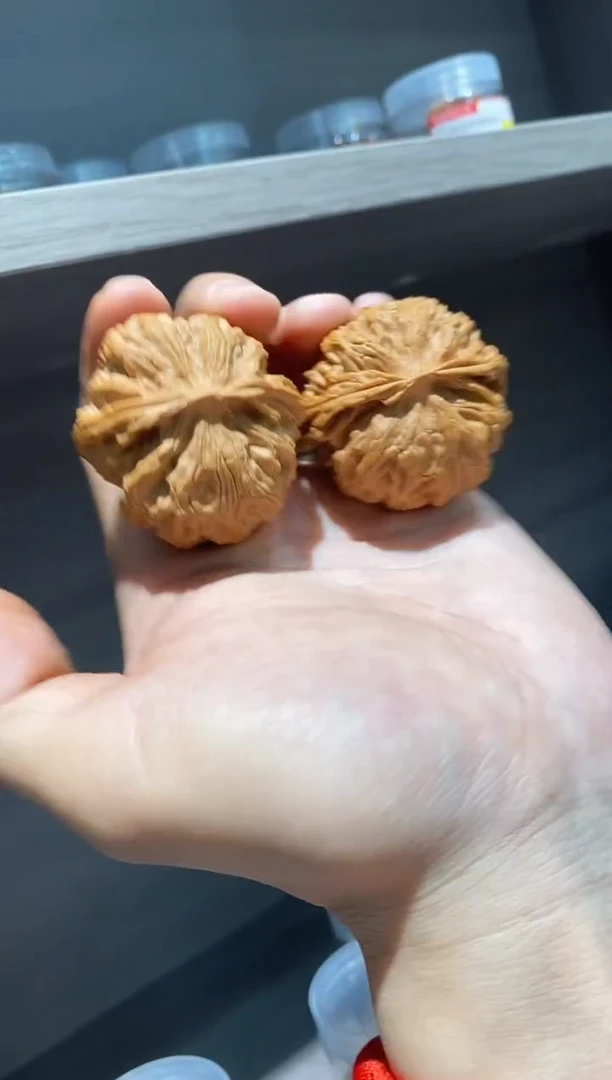 文玩核桃把件全品打底苹果园44