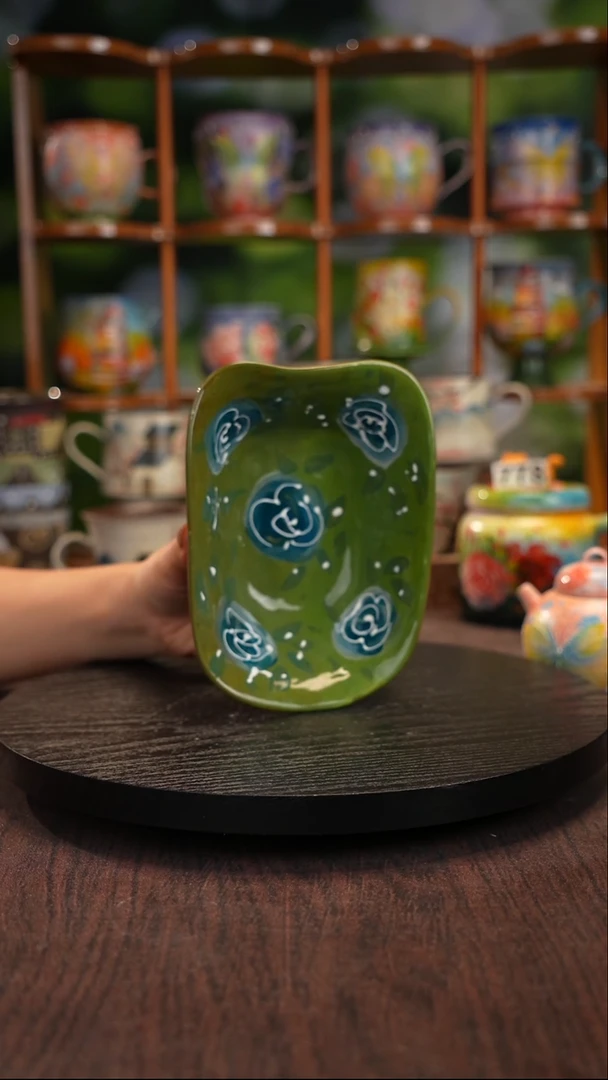 景德镇陶瓷手绘甜品碗