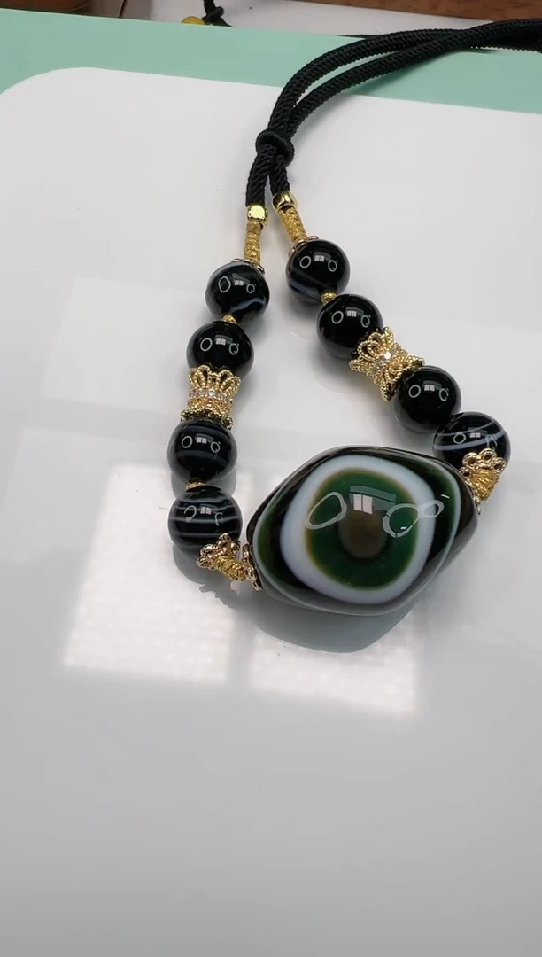 玛瑙/玉髓项链未镶嵌Y21805（拍一发一）多样性发货