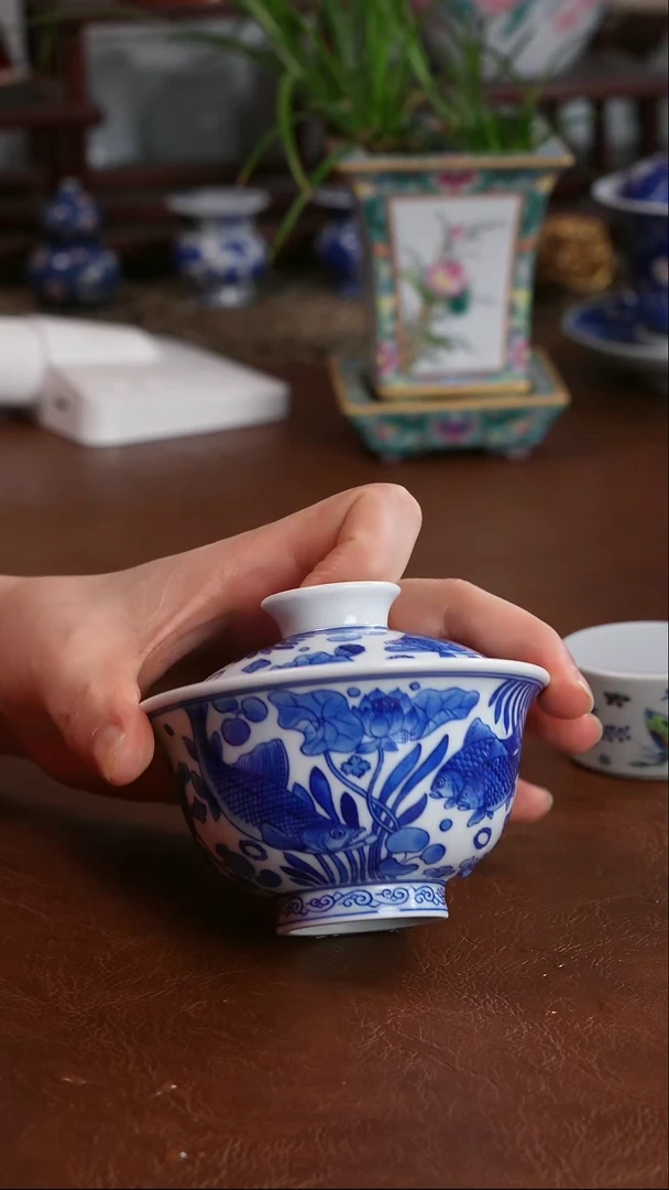 景德镇高端茶器景德镇纯手工手绘高端茶器