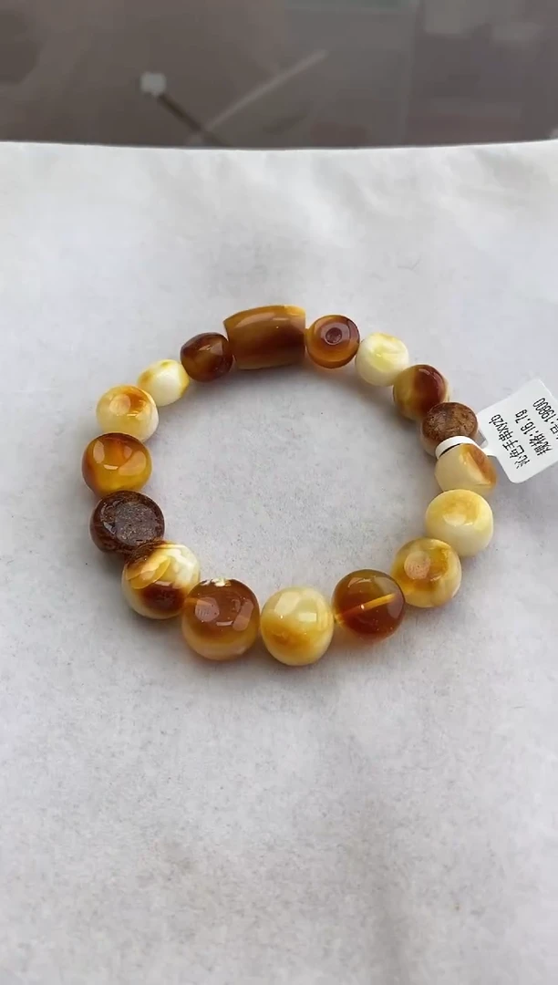 未镶嵌琥珀裸石10819057-手串