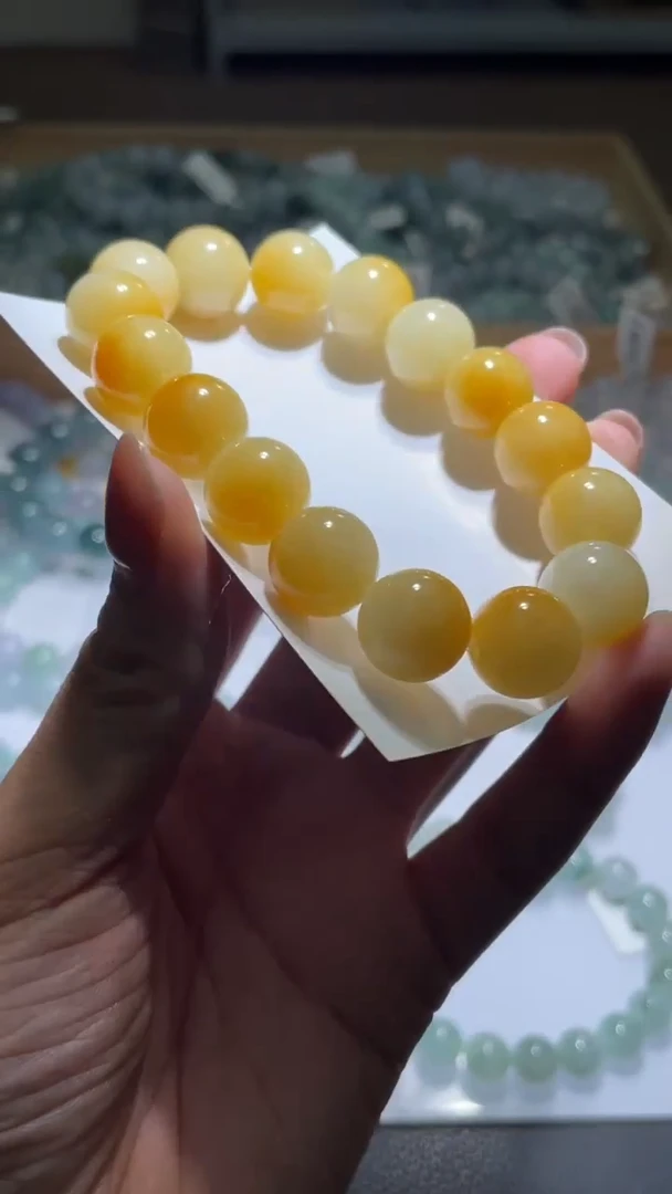 【闪购商品】定制翡翠未镶嵌翡翠手串
