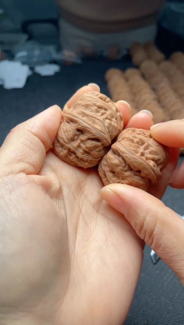 把件文玩核桃w20  元宝 42尺