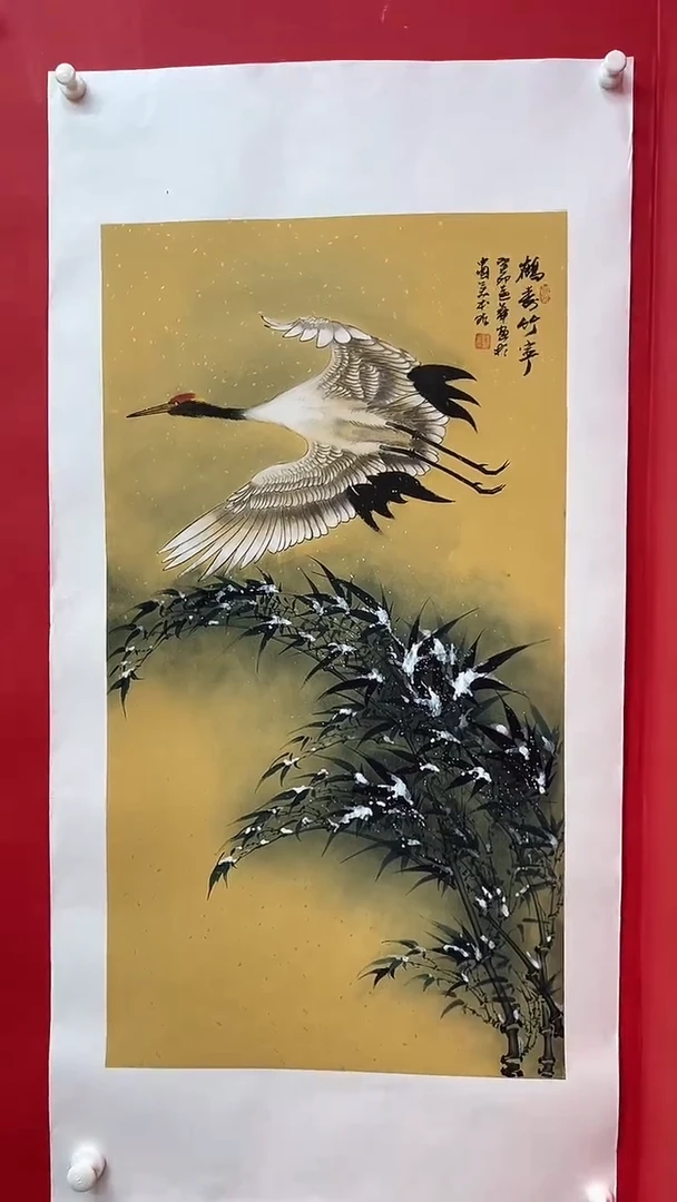 国画画家陆远华纯手绘原作