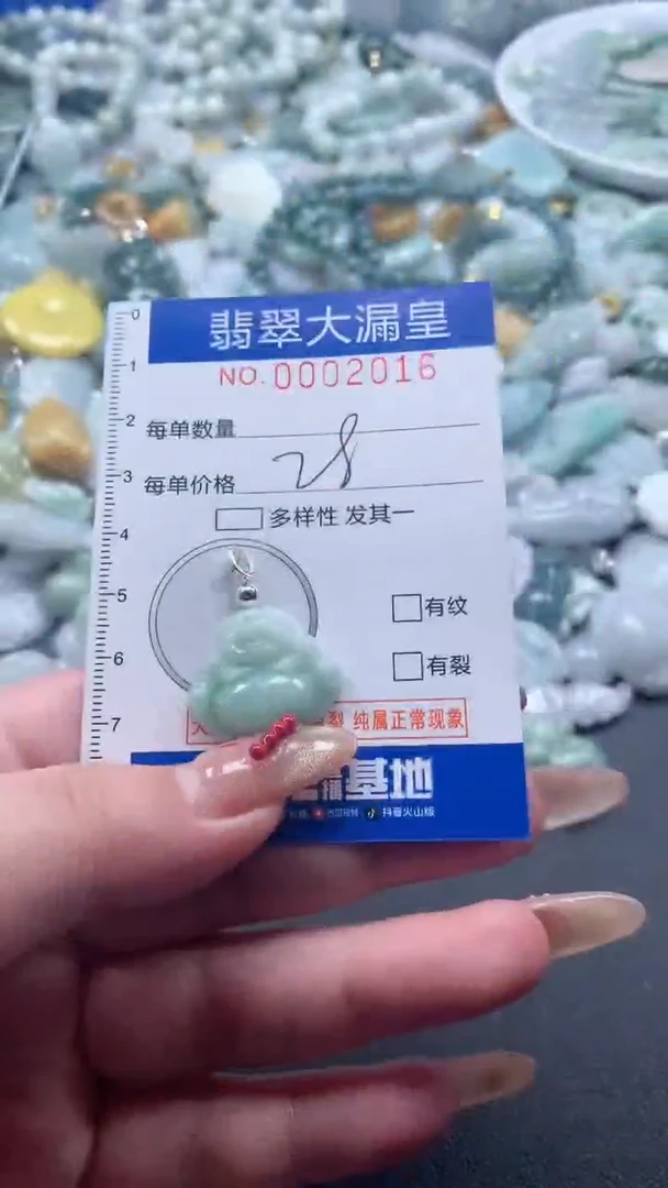 【闪购商品】翡翠吊坠(不含链)未镶嵌2016