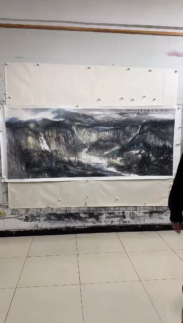 国画z天津人美-刘助忠国画21平尺