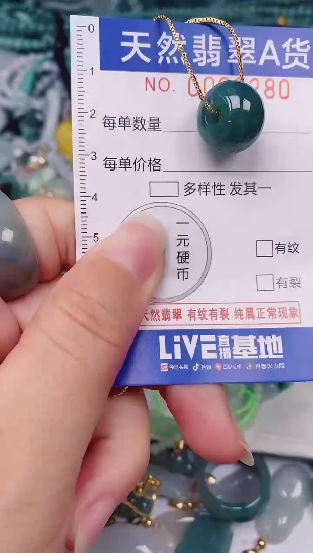 颈饰未镶嵌翡翠00002280