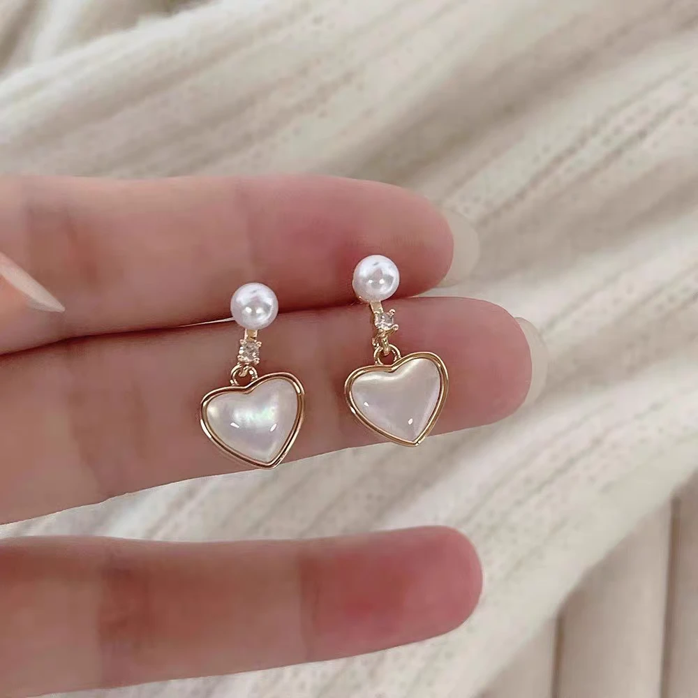 天然淡水珍珠耳饰  ED1327