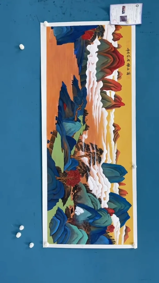 国画9.25-XX-周峰金袍原作-小六尺-1
