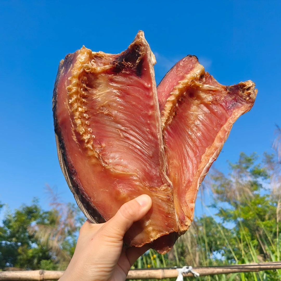 湖北特产淡水腌鱼腊鲤鱼风干鱼块干货腊味真空包装