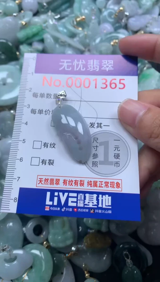 颈饰未镶嵌翡翠1365
