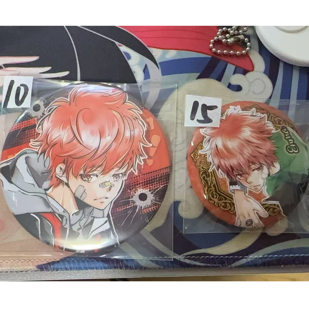 家庭教师 炎真徽章2枚