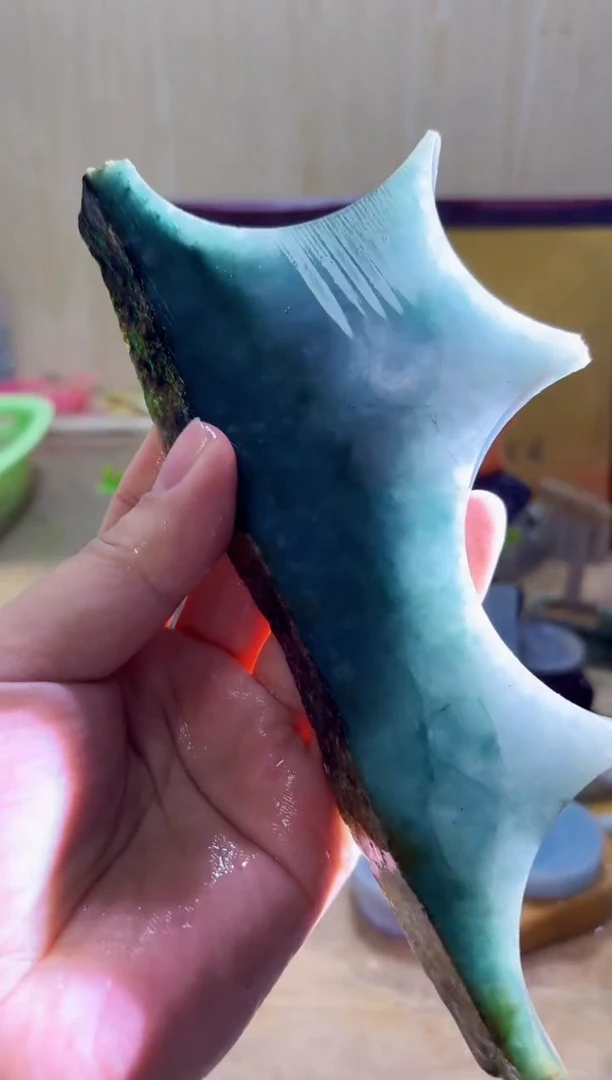 未镶嵌挂件翡翠A货常星3549