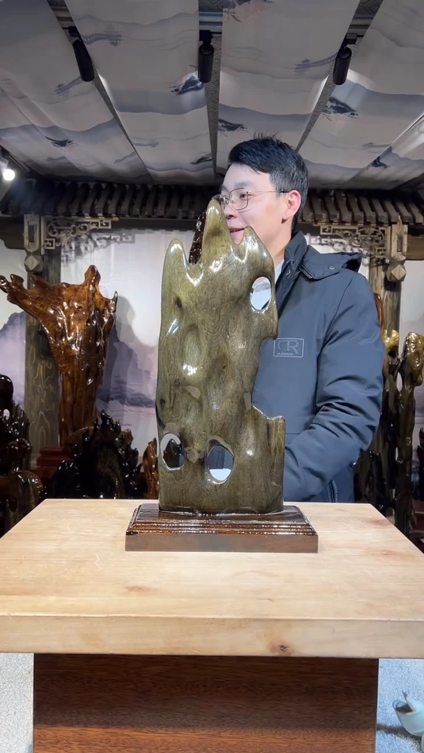 【闪购商品】金丝楠金丝楠小叶桢楠摆件50-27-13