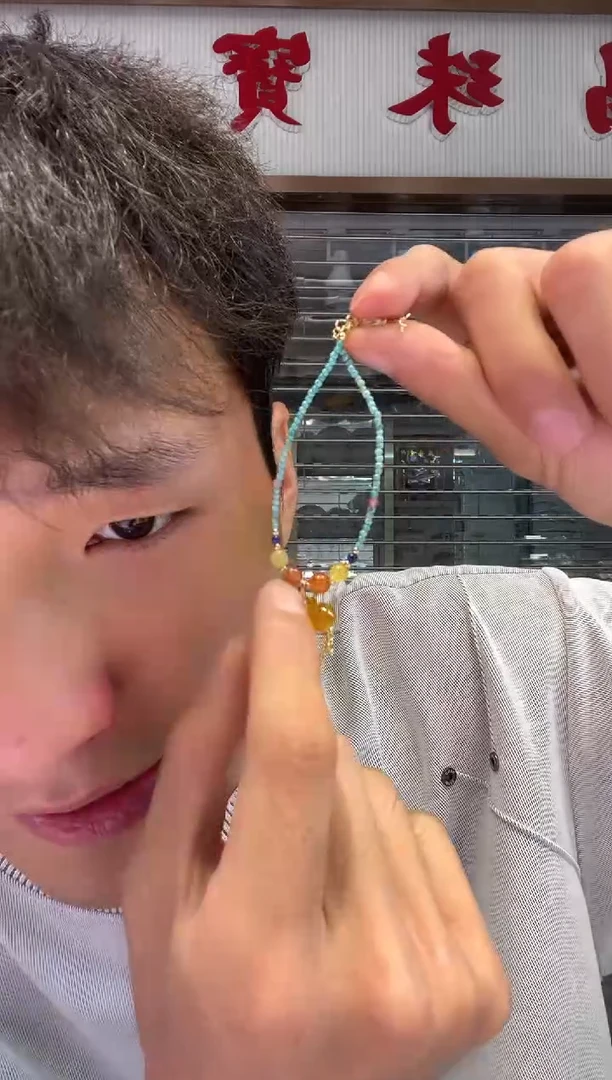 合金琥珀手链琥珀手链 多样性发一