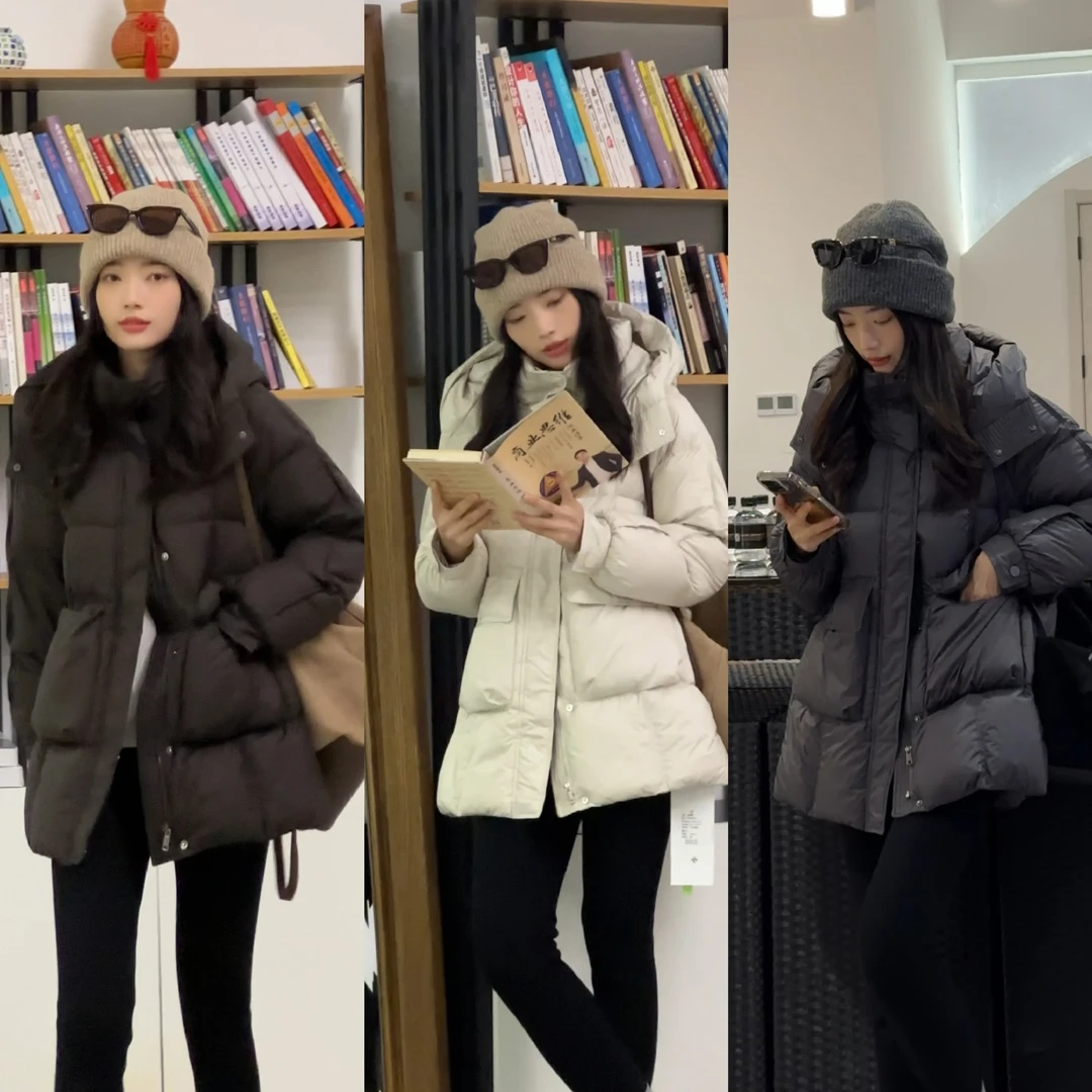 EXR时尚百搭冬季保暖新款 羽绒服-6339