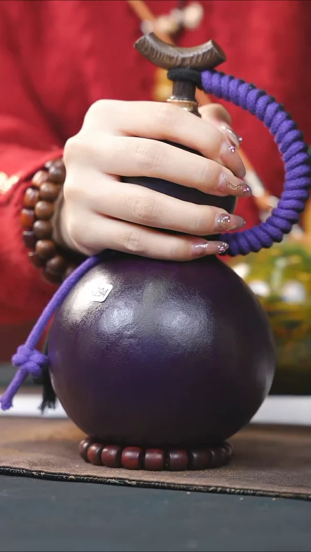 【闪购商品】WK293紫色中容量酒葫芦随缘发