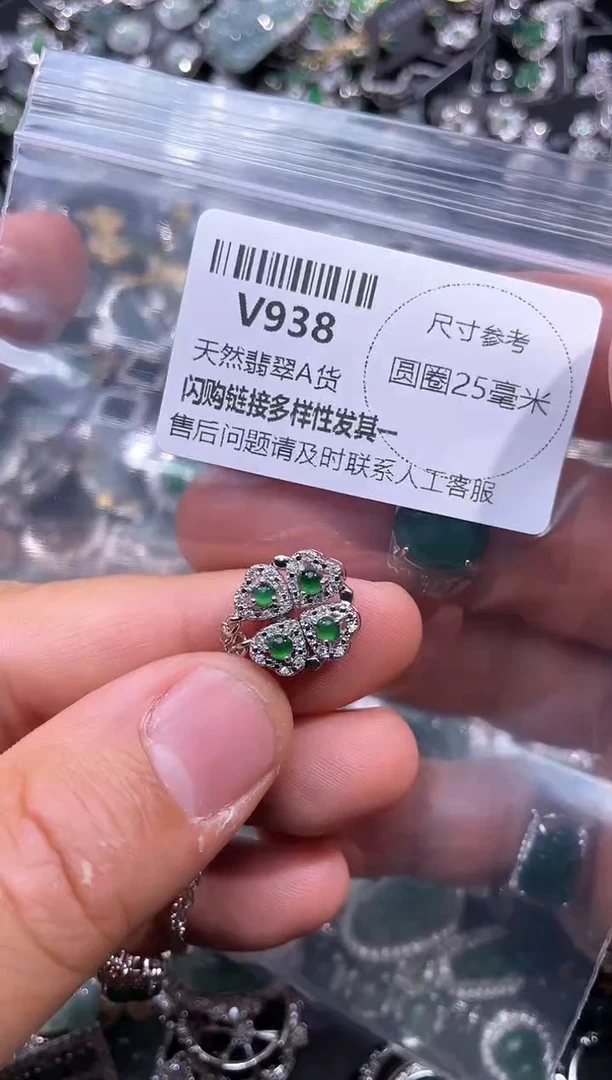 【闪购商品】翡翠颈饰未镶嵌V938项链