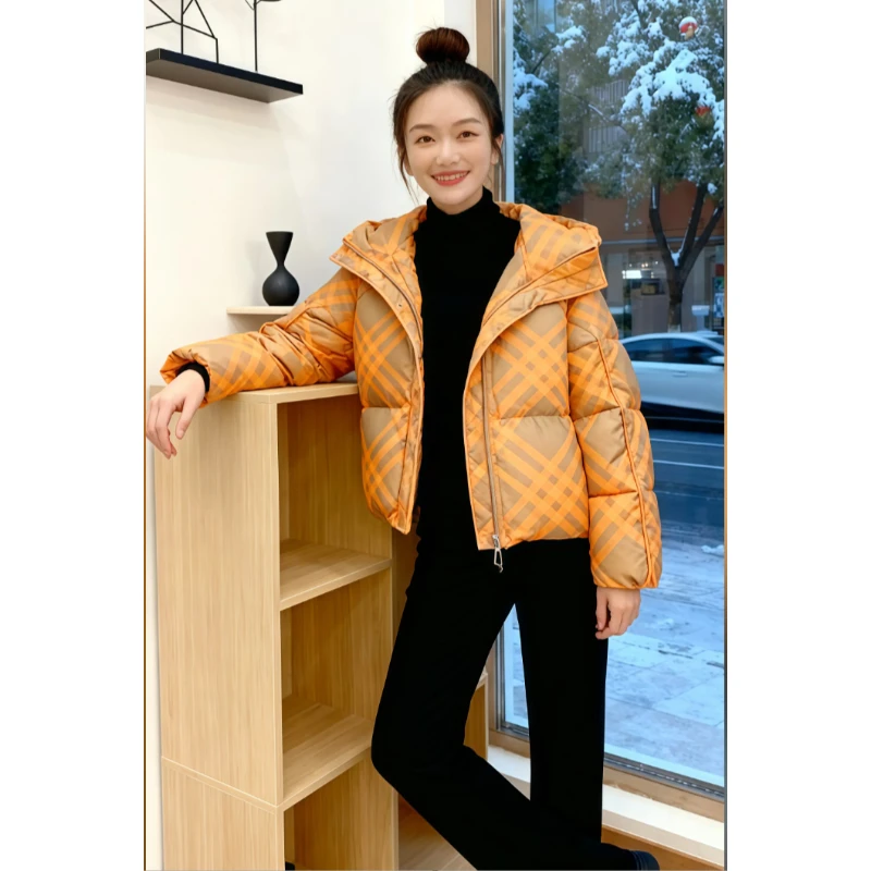 加厚时尚短款棉服外套2025冬季新款气质韩版宽松爆款上衣女士