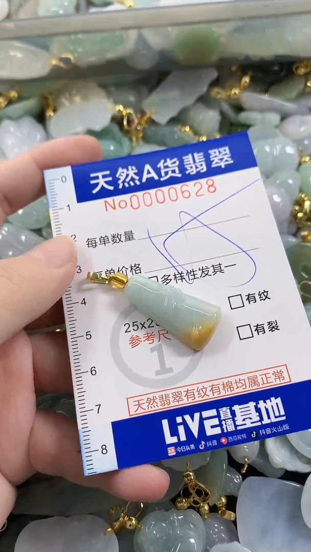 颈饰未镶嵌翡翠天然A货翡翠