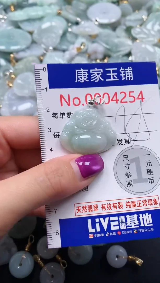 颈饰未镶嵌翡翠4254