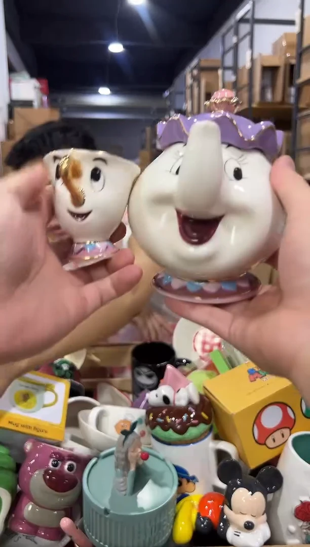 瓷片茶壶太太一壶一杯