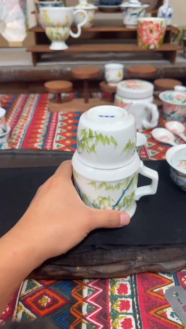 瓷片陶瓷景德镇高温釉下陶瓷清仓浮力价