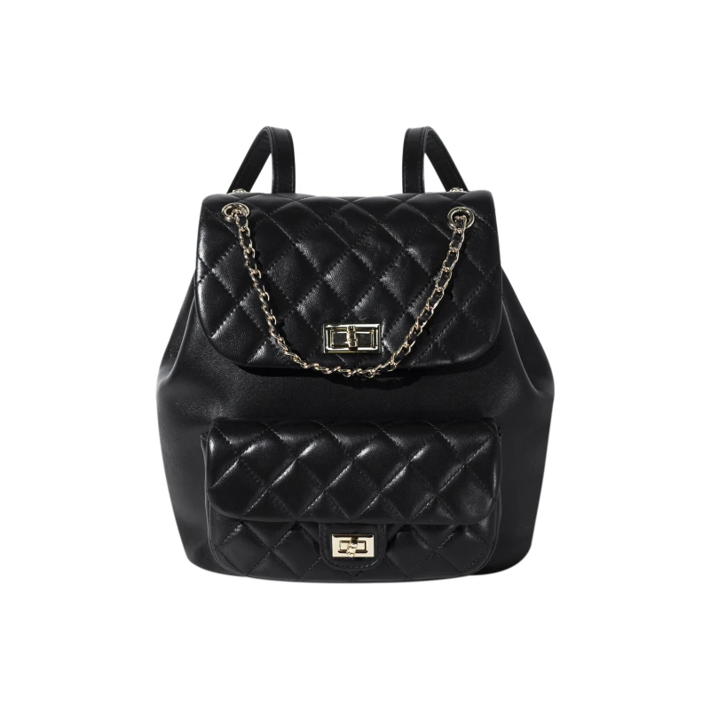 【风生二姐】设计款菱格双肩包22611N尺寸 21*13.5*22