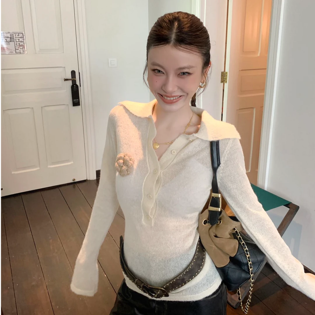 2025早秋新款时尚套装气质显瘦洋气休闲百搭性感辣妹外穿上衣长裤